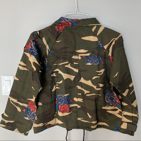 Cellabie Camo & Rose Moto Jacket - Picture 2 of 2